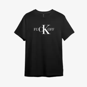 Noxx Футболка с принтом "FuCKoff" (Calvin Klein)