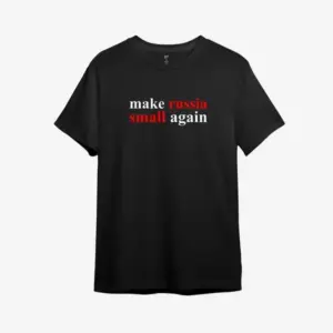 Noxx Футболка с принтом "Make russia small again"