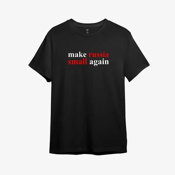 Noxx Футболка с принтом "Make russia small again" Noxx Футболка с принтом "Make russia small again"