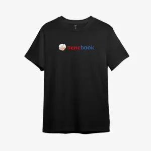 Noxx Футболка с принтом "Пенсbook" (Facebook)