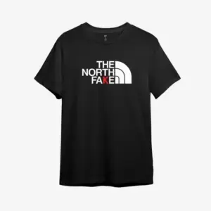 Noxx Футболка с принтом "The North Fake" (The North Face)