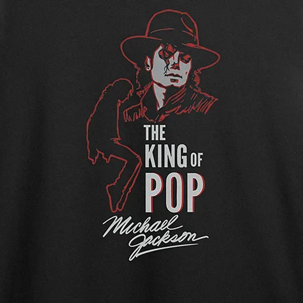 Noxx Футболка с принтом "Король поп музыки" Michael Jackson
