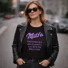 Noxx Футболка с принтом "Milfa" Noxx Футболка с принтом "Milfa"