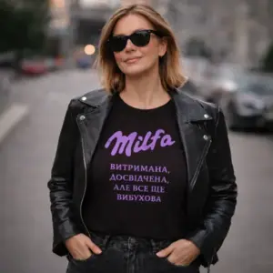 Noxx Футболка с принтом "Milfa"