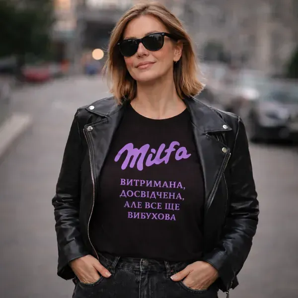 Noxx Футболка с принтом "Milfa" Noxx Футболка с принтом "Milfa"