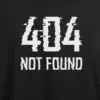Noxx Футболка с принтом "404 not found"