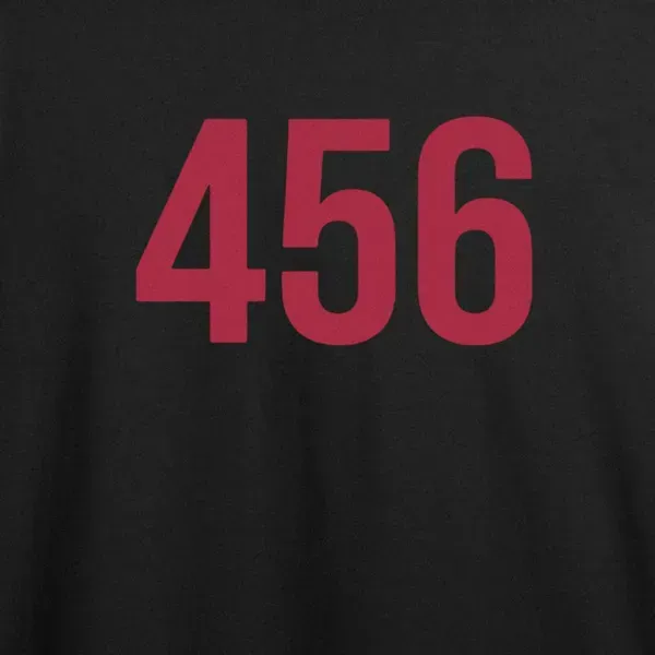 Noxx Футболка с принтом "456" Игра в кальмара Noxx Футболка с принтом "456" Игра в кальмара