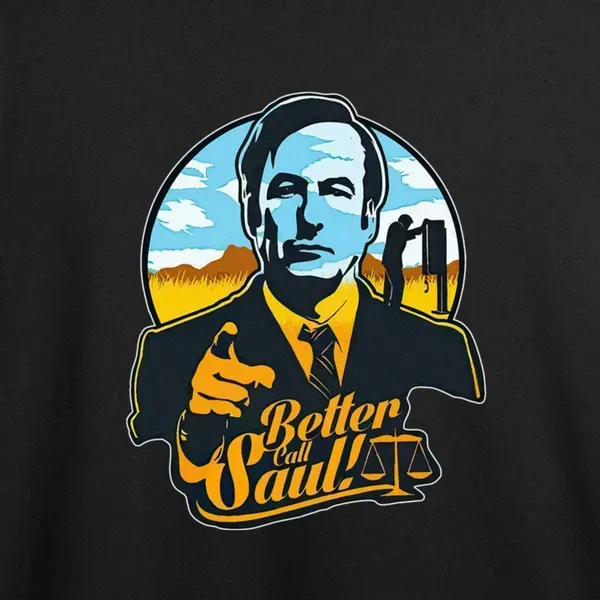Noxx Футболка с принтом "Better Call Saul" Путь: Во все тяжкие Noxx Футболка с принтом "Better Call Saul" Путь: Во все тяжкие