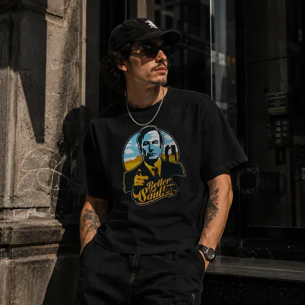Noxx Футболка с принтом "Better Call Saul" Путь: Во все тяжкие Noxx Футболка с принтом "Better Call Saul" Путь: Во все тяжкие