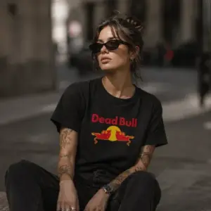 Noxx Футболка с принтом "Dead Bull" (Red Bull)