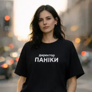 Noxx Футболка с принтом "Директор паники" Noxx Футболка с принтом "Директор паники"