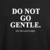 Noxx Футболка с принтом "Do not go gentle" Интерстеллар