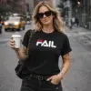 Noxx Футболка с принтом "Fail" (Fila)