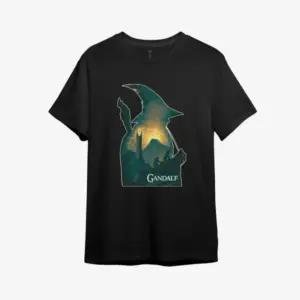 Noxx Футболка с принтом "Gandalf" Властелин колец