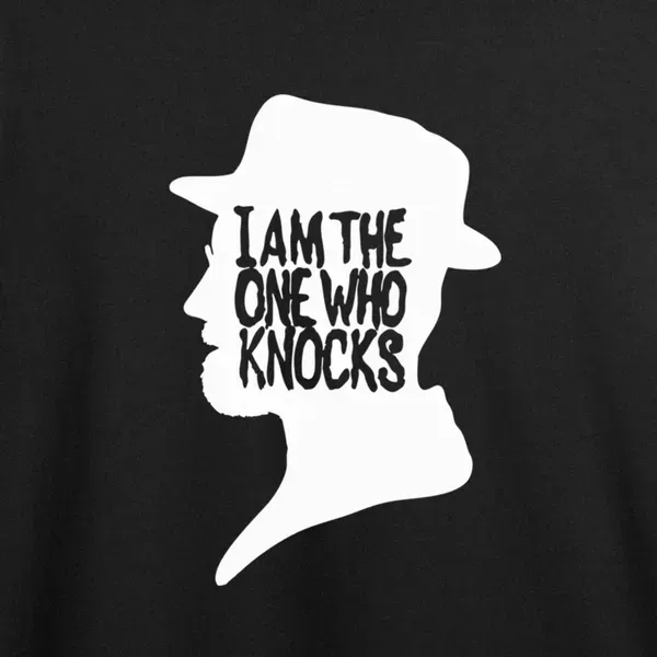 Noxx Футболка с принтом "I am the one who knocks" Путь: Во все тяжкие