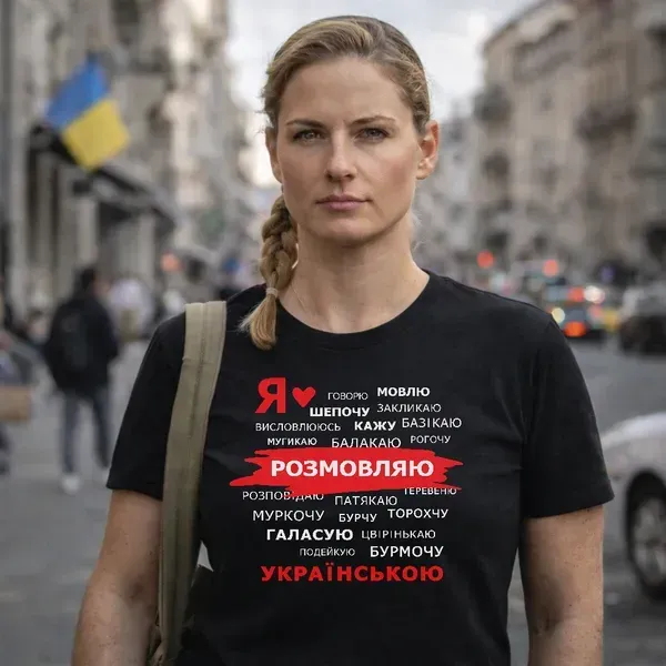 Noxx Футболка с принтом "Я говорю по-украински" Noxx Футболка с принтом "Я говорю по-украински"