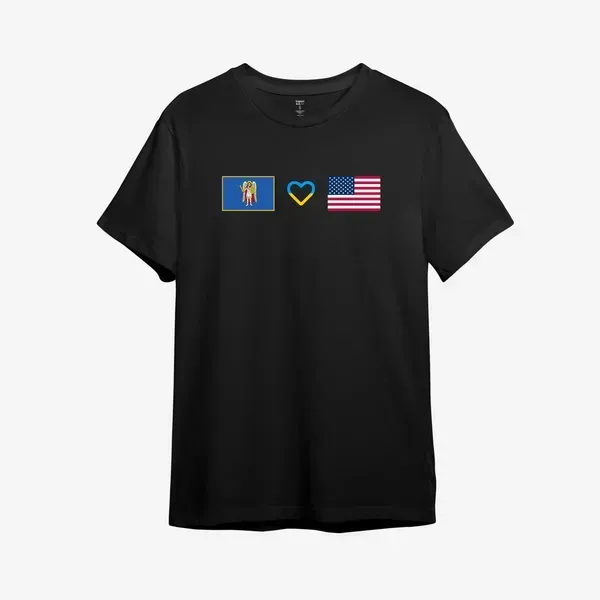 Noxx Футболка с принтом "Kyiv love USA" Noxx Футболка с принтом "Kyiv love USA"