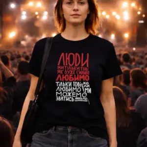 Noxx Футболка с принтом "Люди ми тільки тоді" Noxx Футболка с принтом "Люди ми тільки тоді"