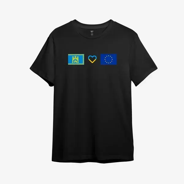 Noxx Футболка с принтом "Lviv love Europe" Noxx Футболка с принтом "Lviv love Europe"