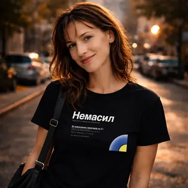 Noxx Футболка с принтом "Немасил" Noxx Футболка с принтом "Немасил"