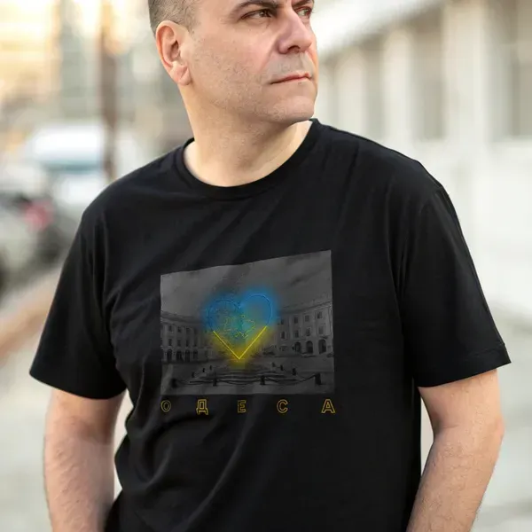 Noxx Футболка с принтом "Одесса" Noxx Футболка с принтом "Одесса"