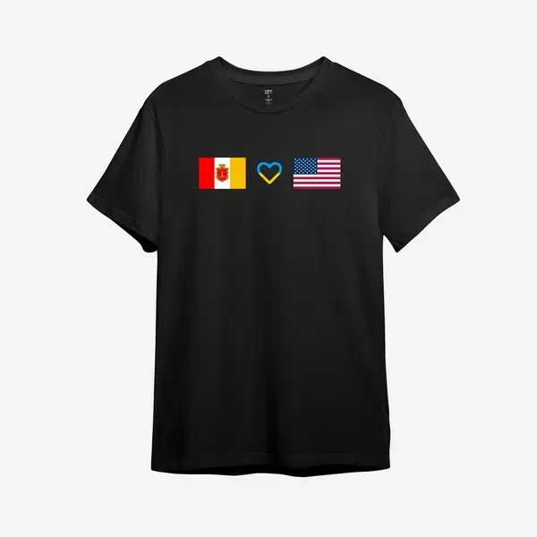 Noxx Футболка с принтом "Odesa love USA America" Noxx Футболка с принтом "Odesa love USA America"
