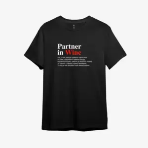 Noxx Футболка с принтом "Partner in Wine"