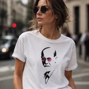 Noxx Футболка с принтом "Pink Freud" (Pink Floyd) Noxx Футболка с принтом "Pink Freud" (Pink Floyd)