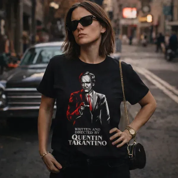 Noxx Футболка с принтом "Quentin Tarantino"
