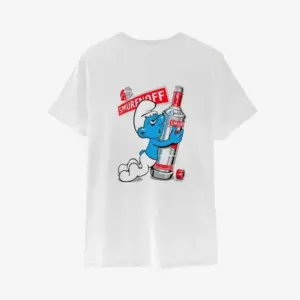 Noxx Футболка с принтом "Smurfnoff" (Smirnoff)