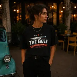 Noxx Футболка с принтом "The beef" Медведь