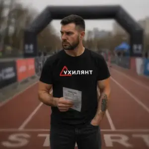 Noxx Футболка с принтом "Ухилянт" Noxx Футболка с принтом "Ухилянт"