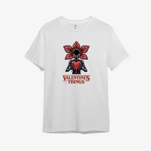 Noxx Футболка с принтом "Valentine"s Things" Stranger Things Noxx Футболка с принтом "Valentine"s Things" Stranger Things