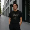Noxx Футболка с принтом "Waffle Party" Разделение Noxx Футболка с принтом "Waffle Party" Разделение