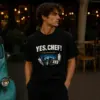 Noxx Футболка с принтом "Yes, Chef!" Медведь Noxx Футболка с принтом "Yes, Chef!" Медведь
