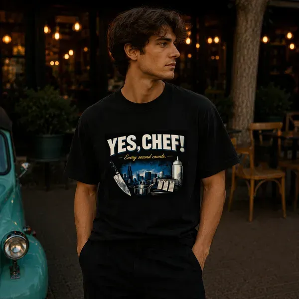 Noxx Футболка с принтом "Yes, Chef!" Медведь Noxx Футболка с принтом "Yes, Chef!" Медведь