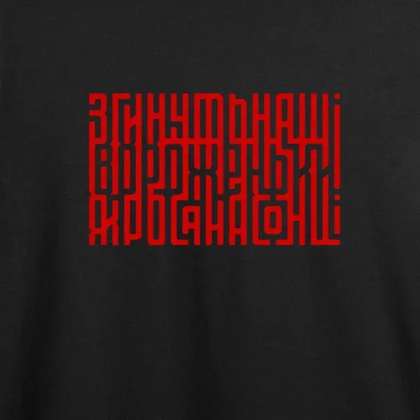 Noxx Футболка с принтом "Згинуть наші воріженьки"