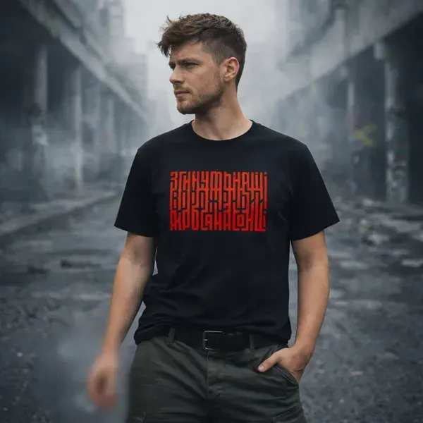 Noxx Футболка с принтом "Згинуть наші воріженьки"