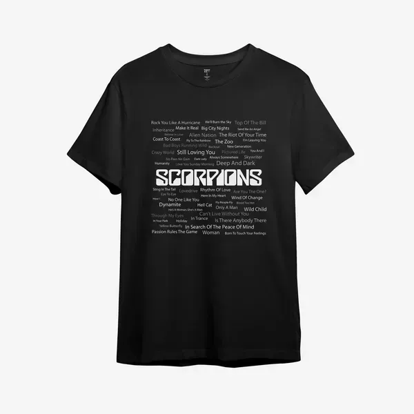 Noxx Футболка с принтом "Scorpions songs"