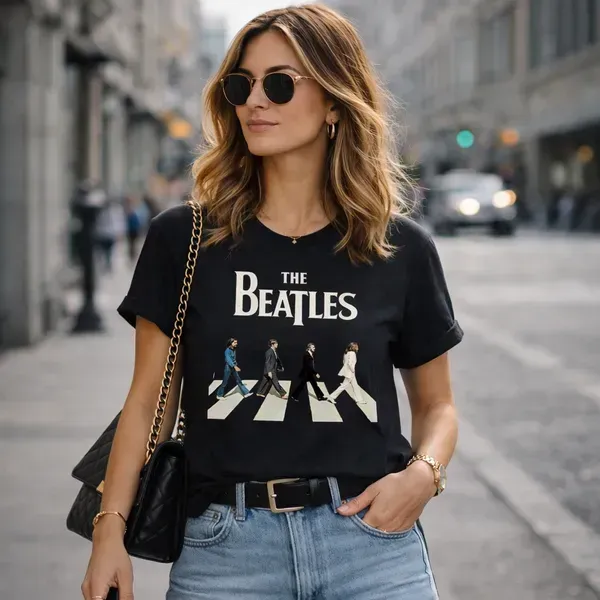 Noxx Футболка с принтом "The Beatles" Noxx Футболка с принтом "The Beatles"