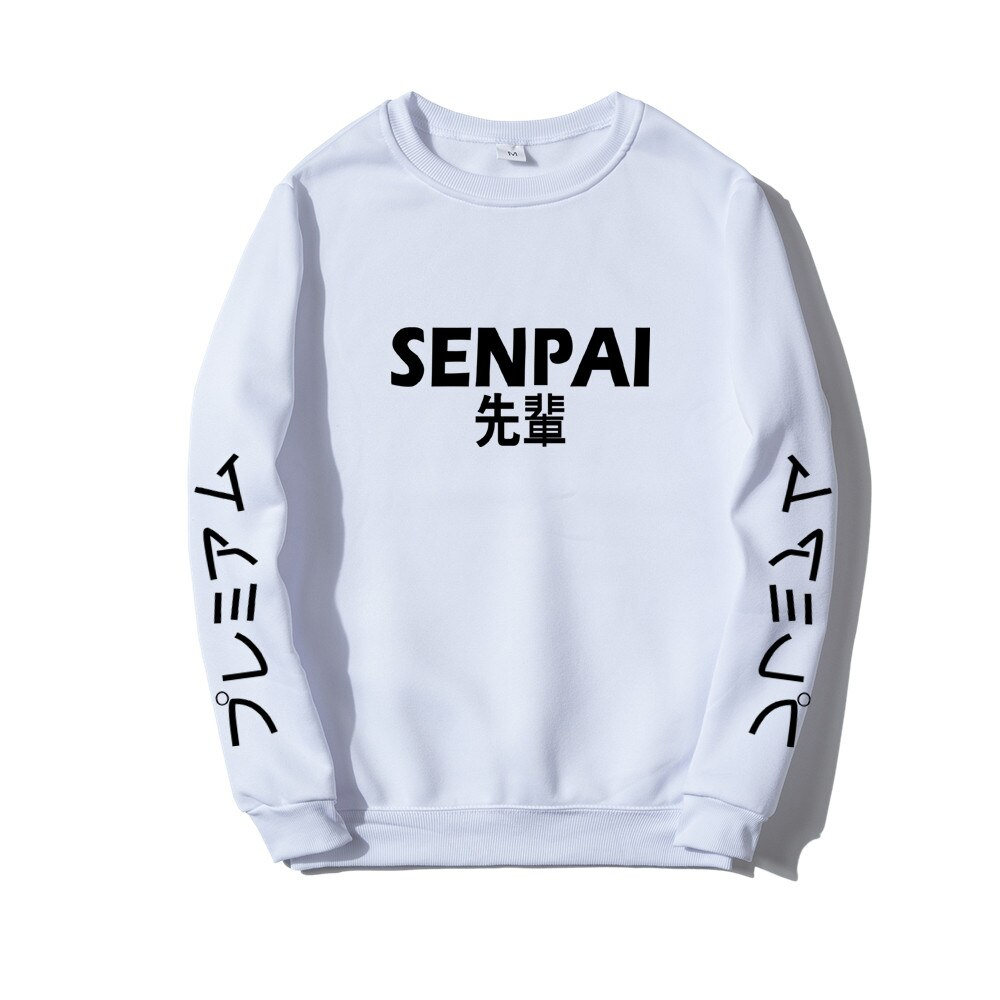 Свитшот NOXX Аніме SENPAI Белый