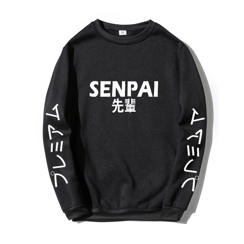 Свитшот NOXX Аніме SENPAI Черный