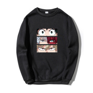 Свитшот NOXX Аніме Killua Eyes Killua Черный Свитшот NOXX Аніме Killua Eyes Killua Черный