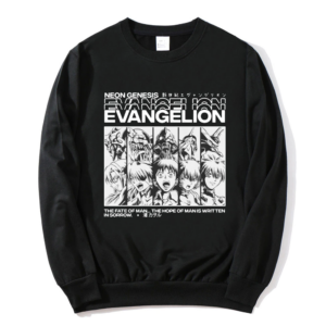 Свитшот NOXX Аніме evangelion Черный Свитшот NOXX Аніме evangelion Черный