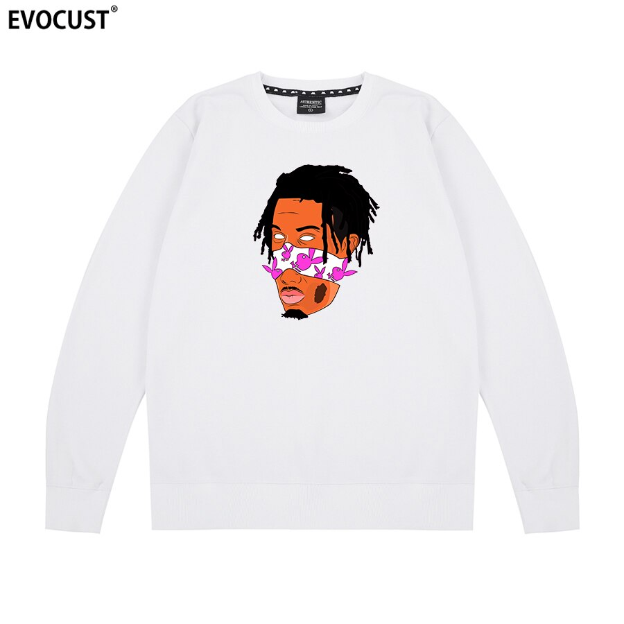 Свитшот NOXX Playboi Carti Awesome rap Вінтаж Белый