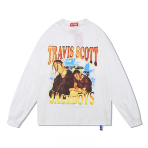 Свитшот NOXX Cactus Jack Travis Scott Jackboys Белый Свитшот NOXX Cactus Jack Travis Scott Jackboys Белый