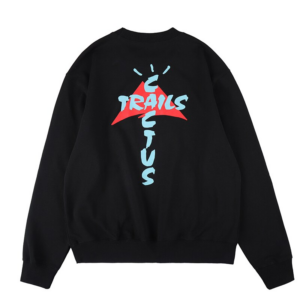 Свитшот NOXX Cactus Jack TRAILS Черный Свитшот NOXX Cactus Jack TRAILS Черный