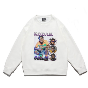 Свитшот NOXX музика Kodak Gegck Белый
