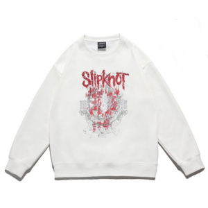 Свитшот NOXX музика Slipknot Hell Tour Белый