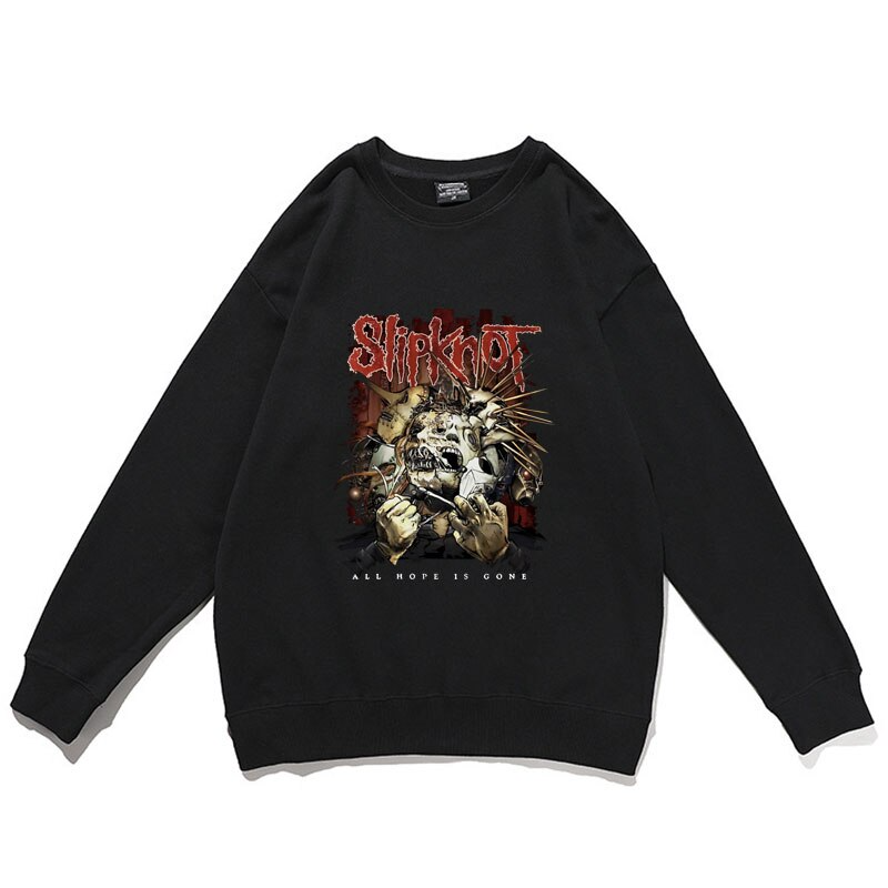 Свитшот NOXX музика Slipknot tour Черный Свитшот NOXX музика Slipknot tour Черный